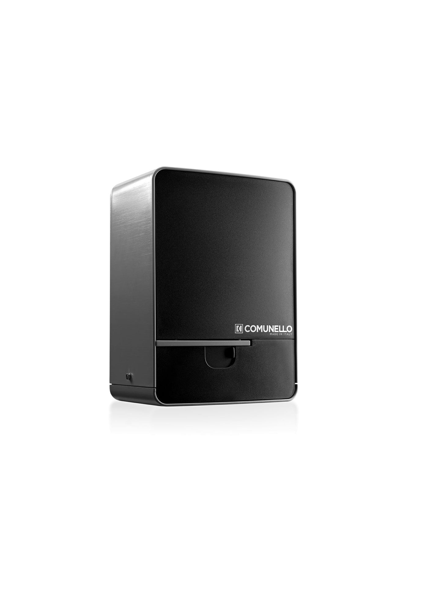 Comunello Fort 1500kg sliding gate motor with built-in control panel for obstacle detection and silent movement, made in Italy.